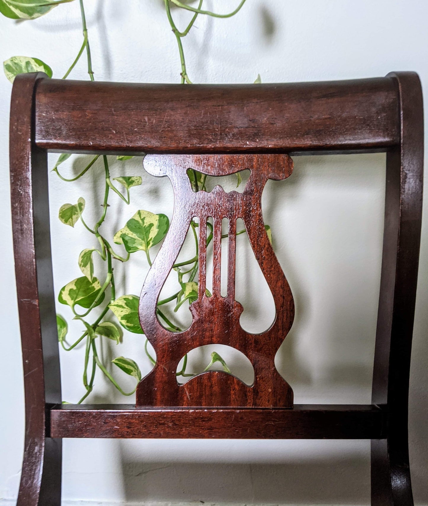 The Green Lyre Back Chairs