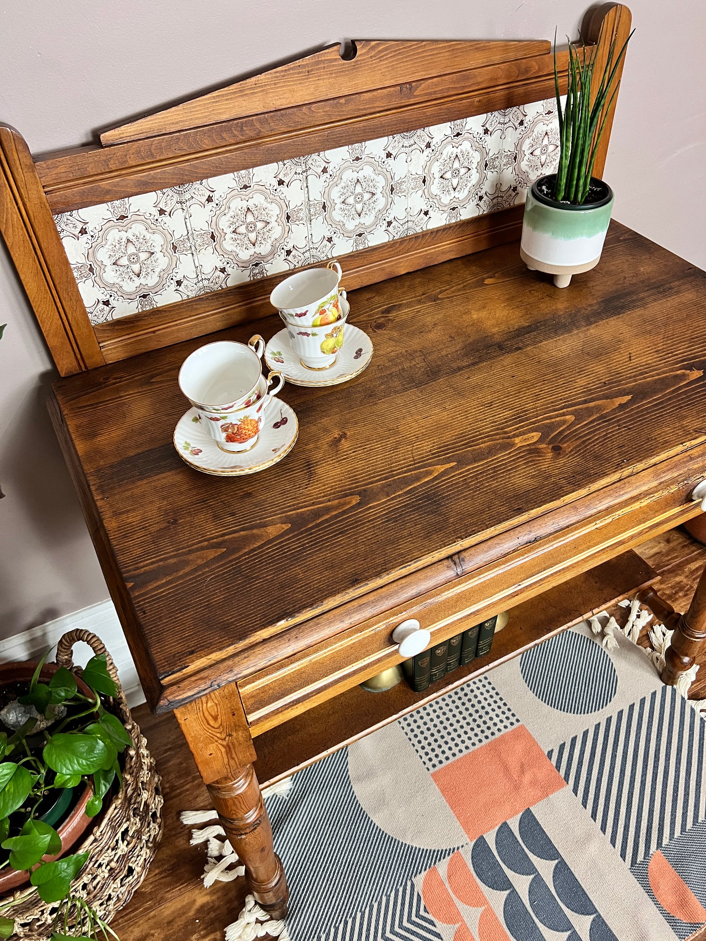 The Dark Pine Table