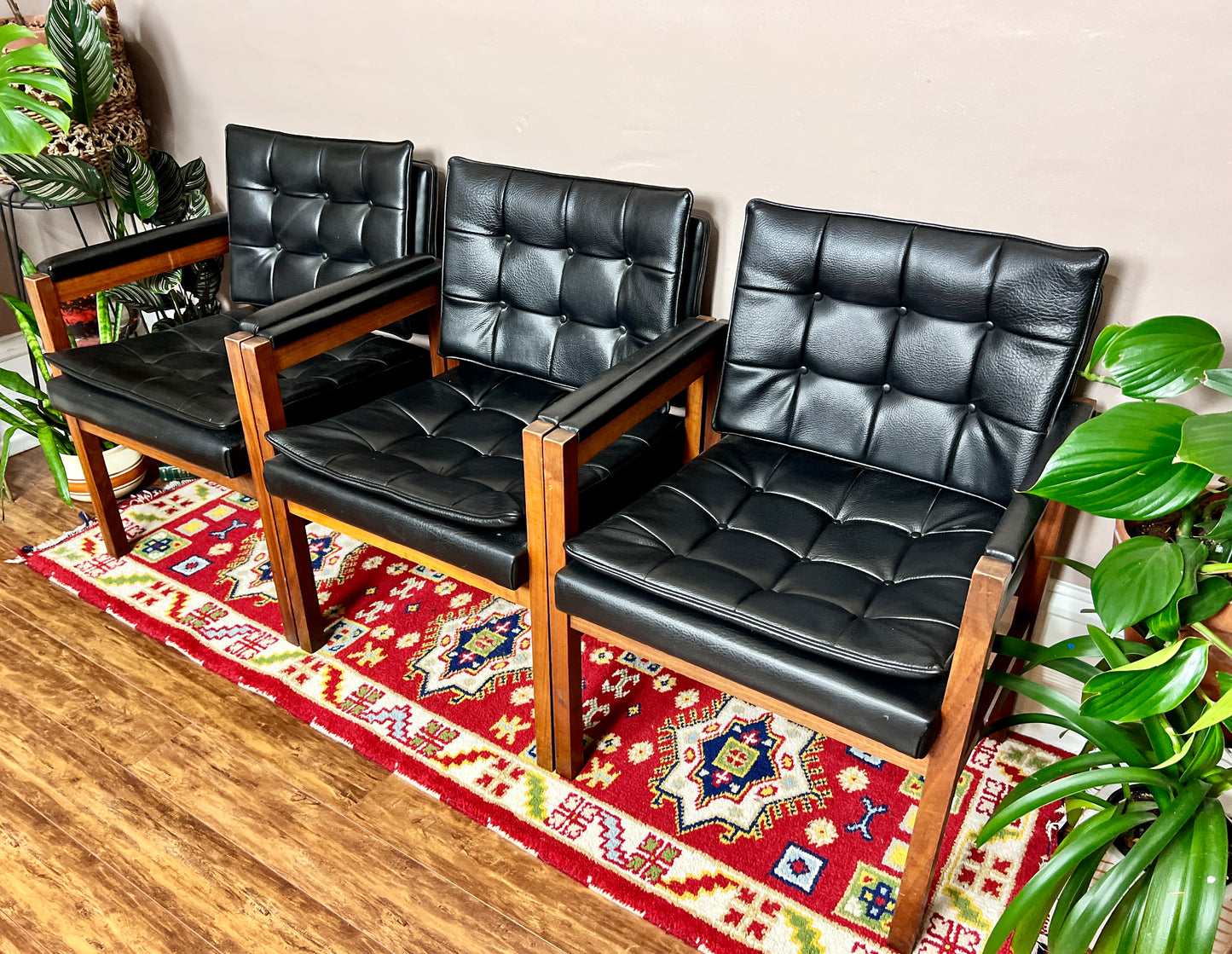 The Black Liquorice Armchairs