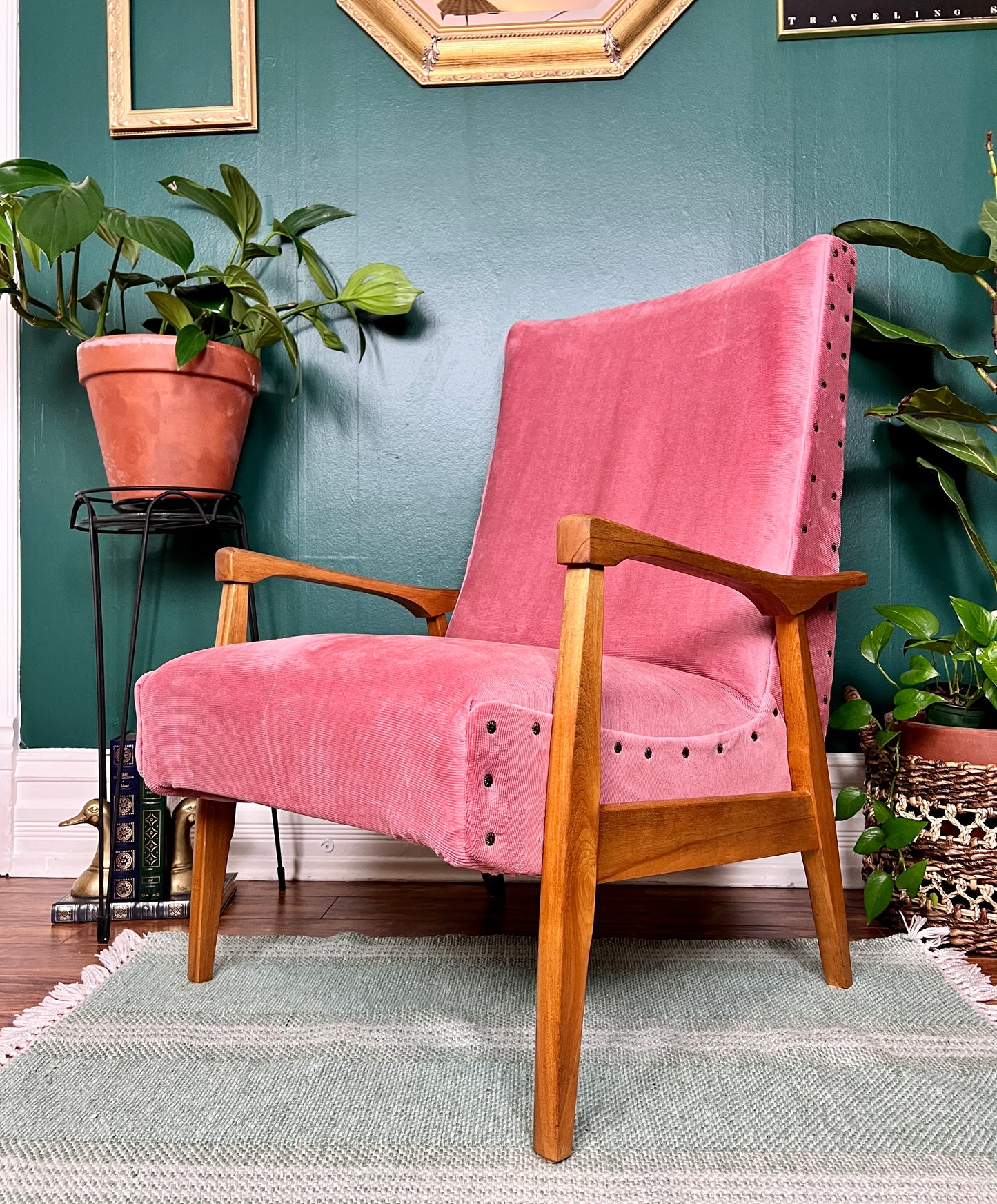 The Dusty Rose Armchair