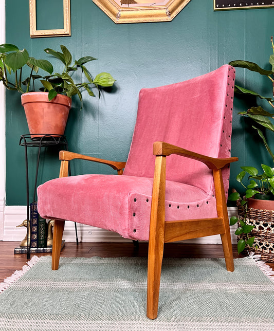 The Dusty Rose Armchair