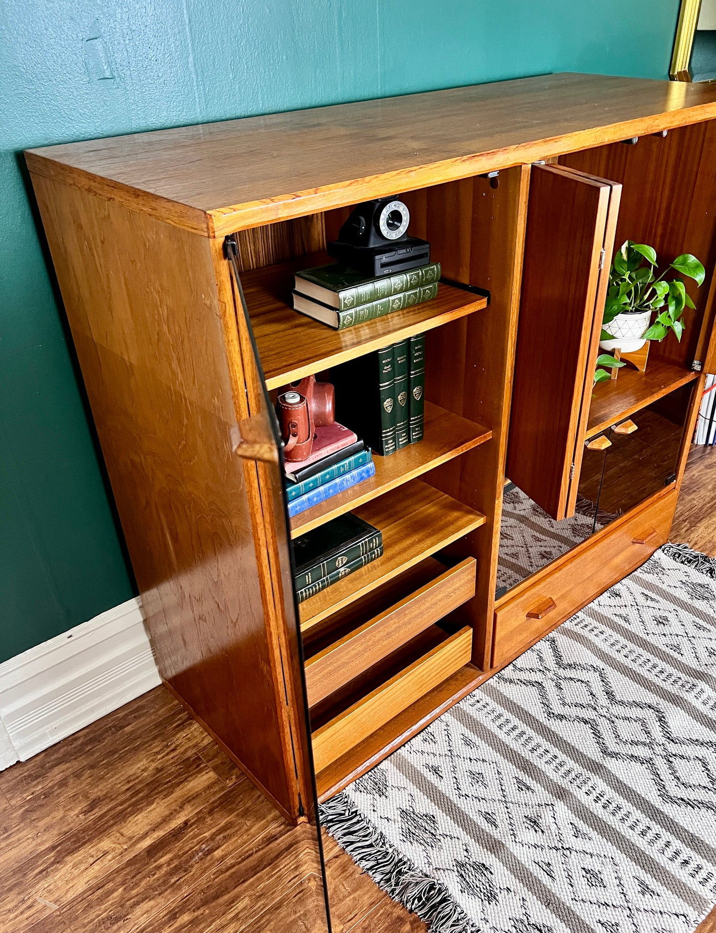 The Tamino Teak Cabinet