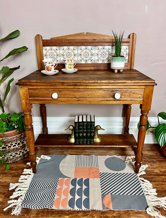 The Dark Pine Table