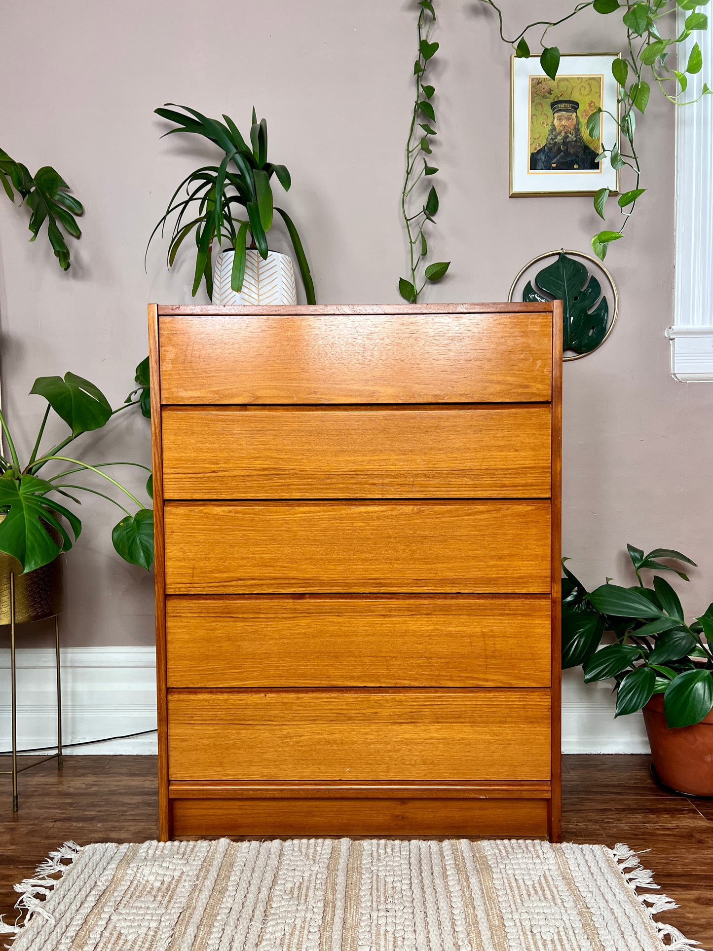 The Aleksander Teak Dresser