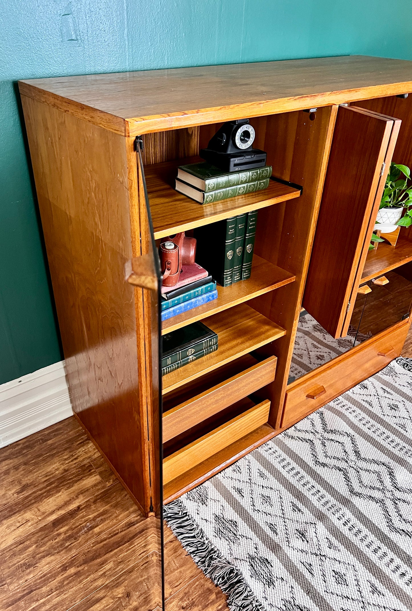 The Tamino Teak Cabinet