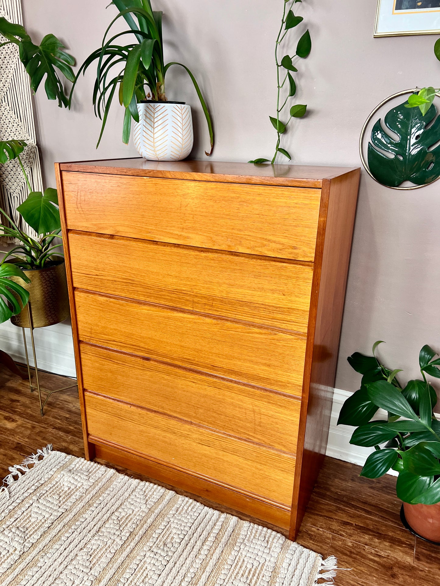 The Aleksander Teak Dresser
