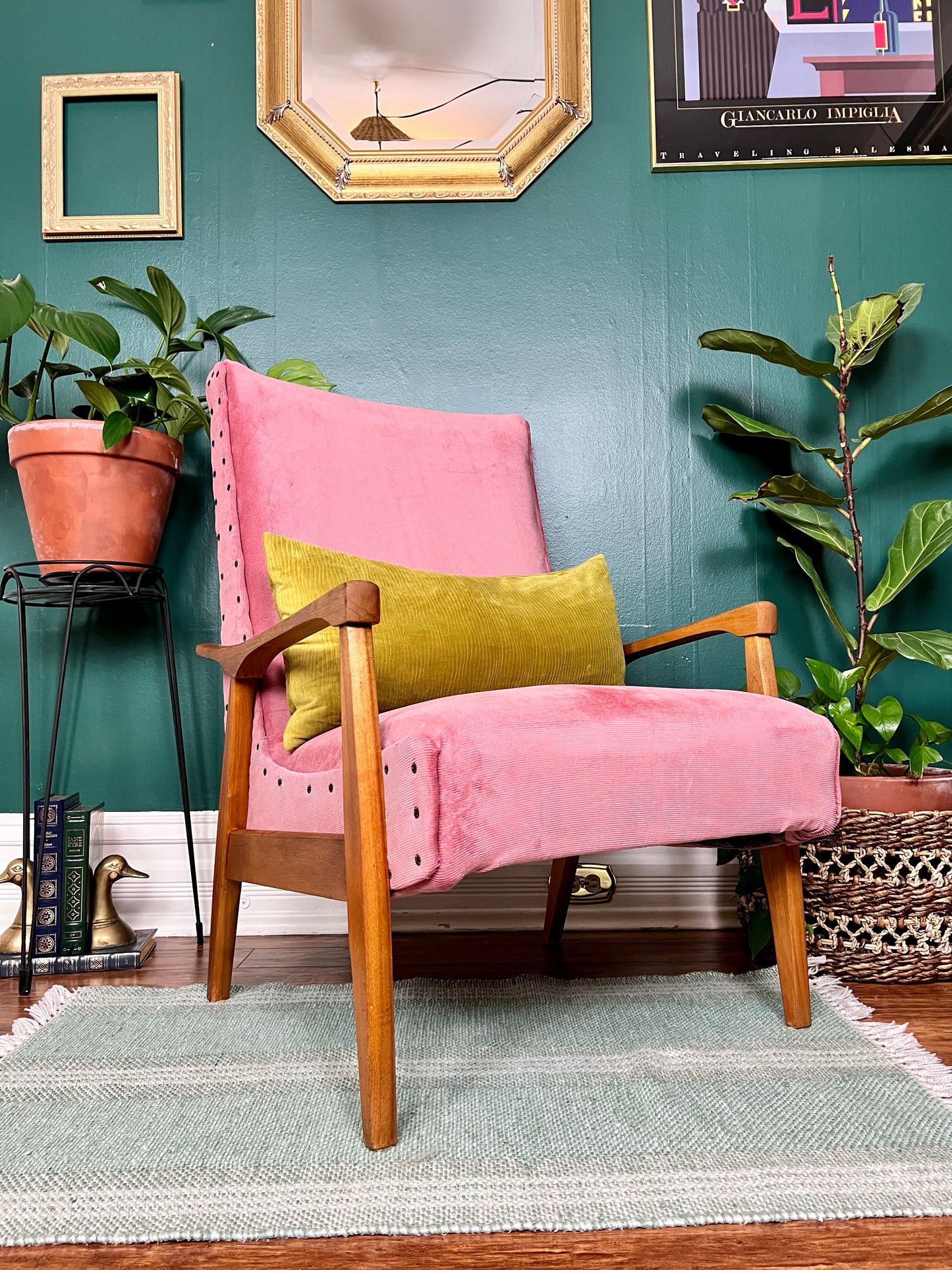 The Dusty Rose Armchair
