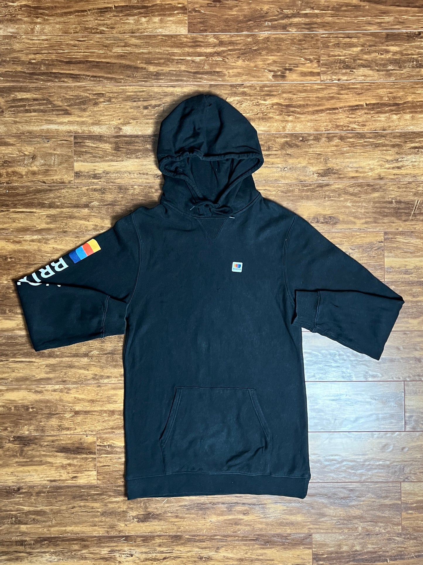 Black Brixton Spellout Hoodie