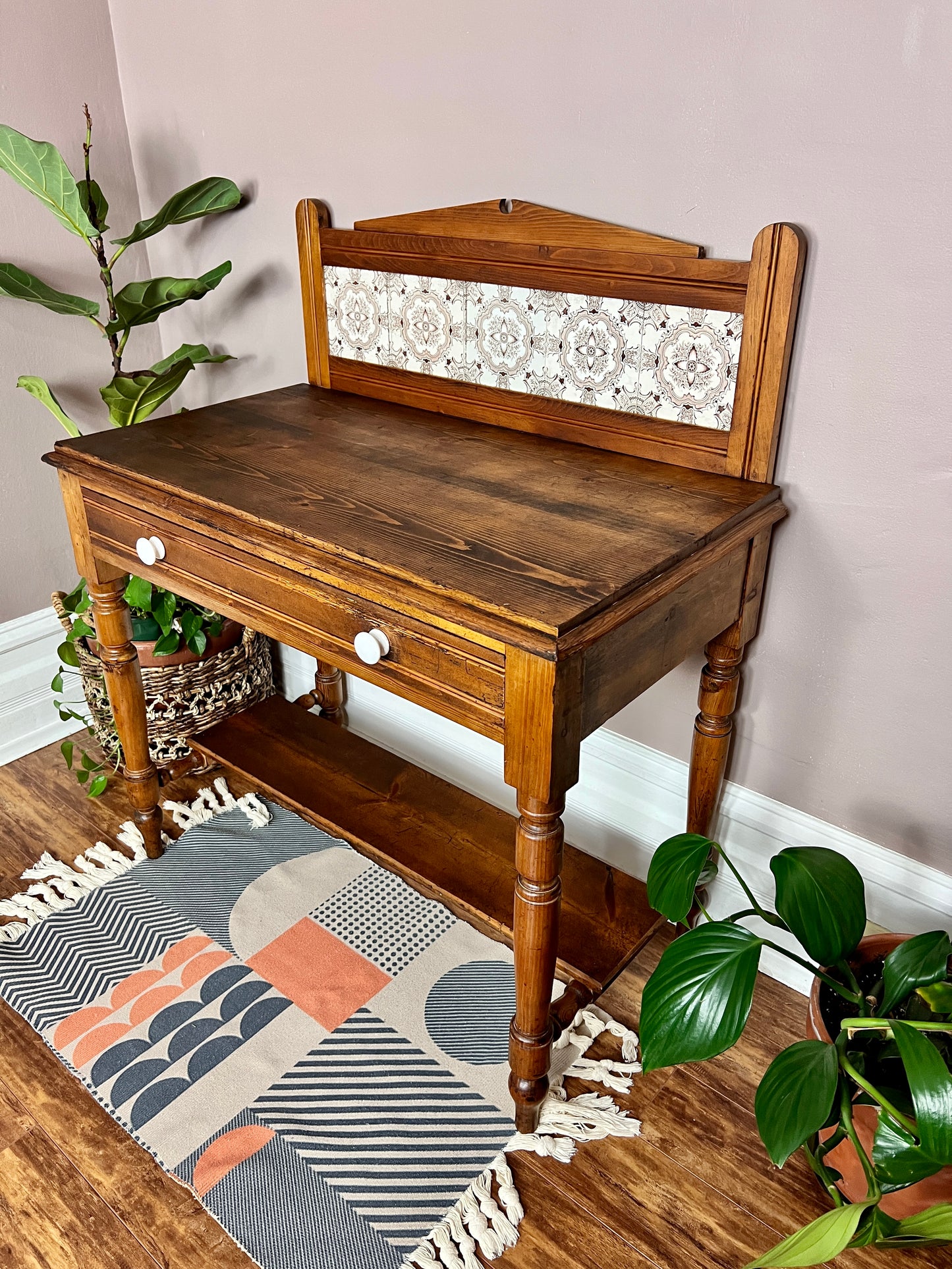 The Dark Pine Table