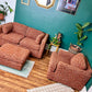 The Backgammon Sofa, Chair & Ottoman Set