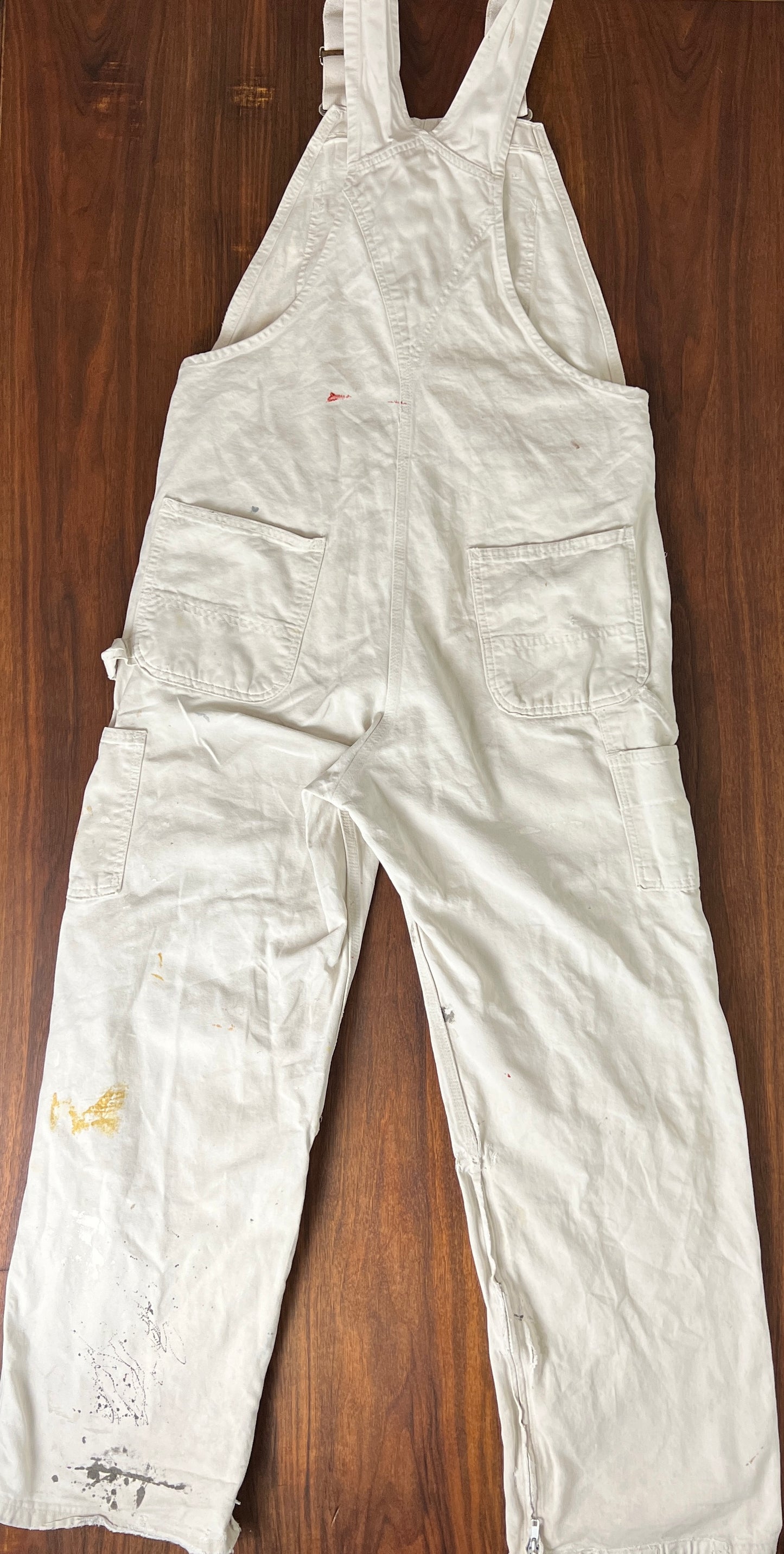 White Carhartt Painter Overalls