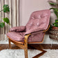 The Dusty Rose Armchairs