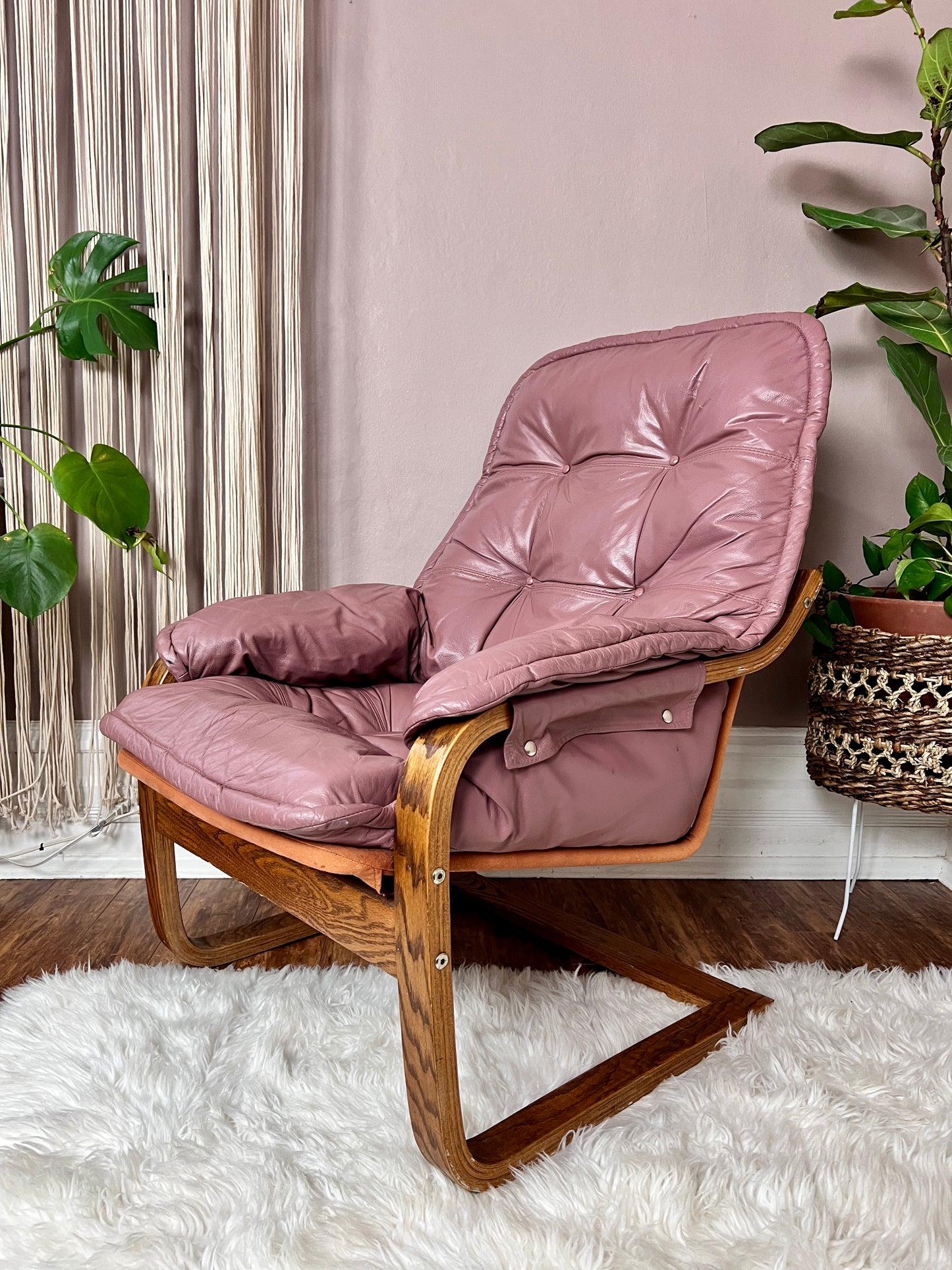 The Dusty Rose Armchairs