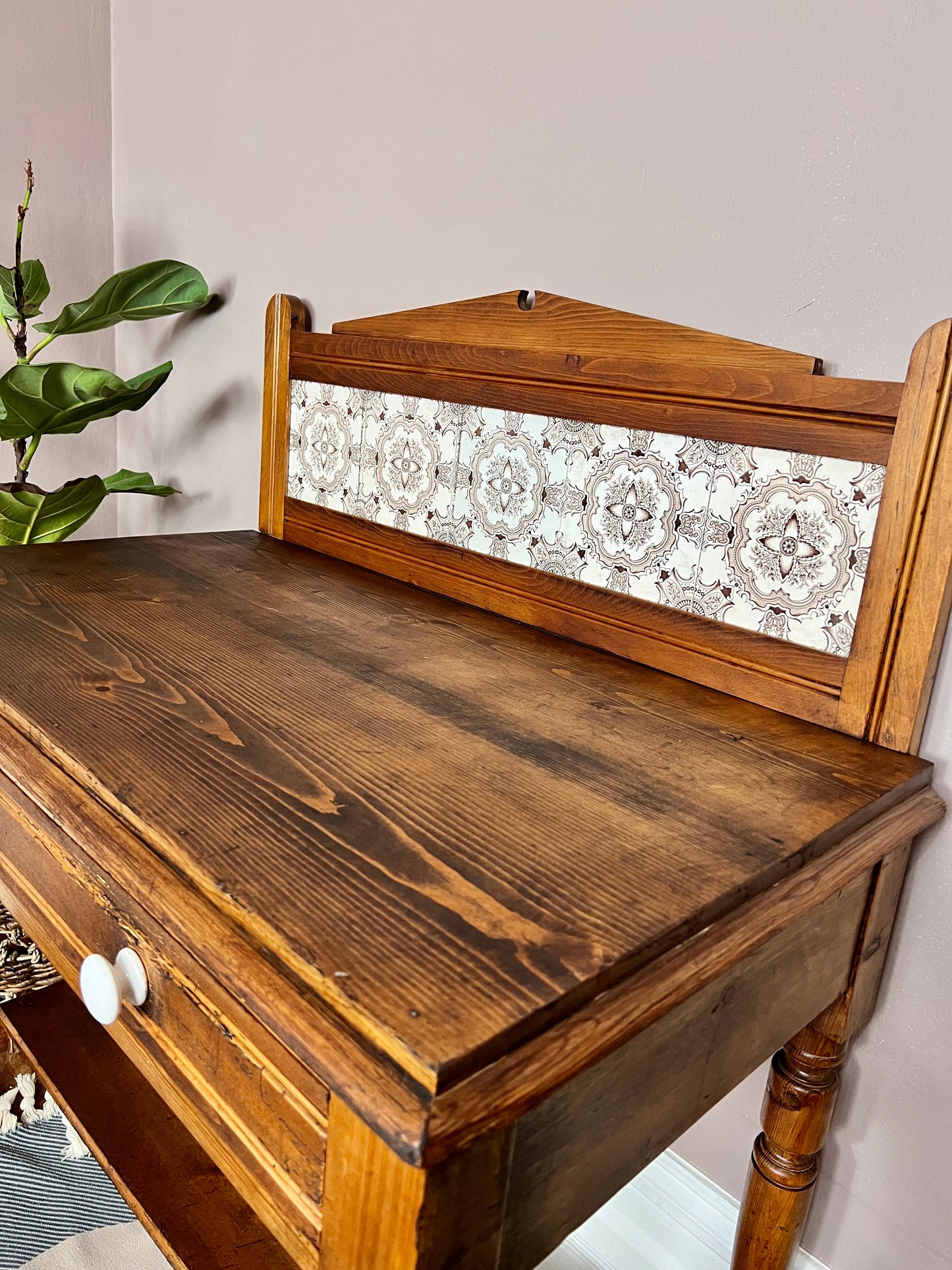 The Dark Pine Table