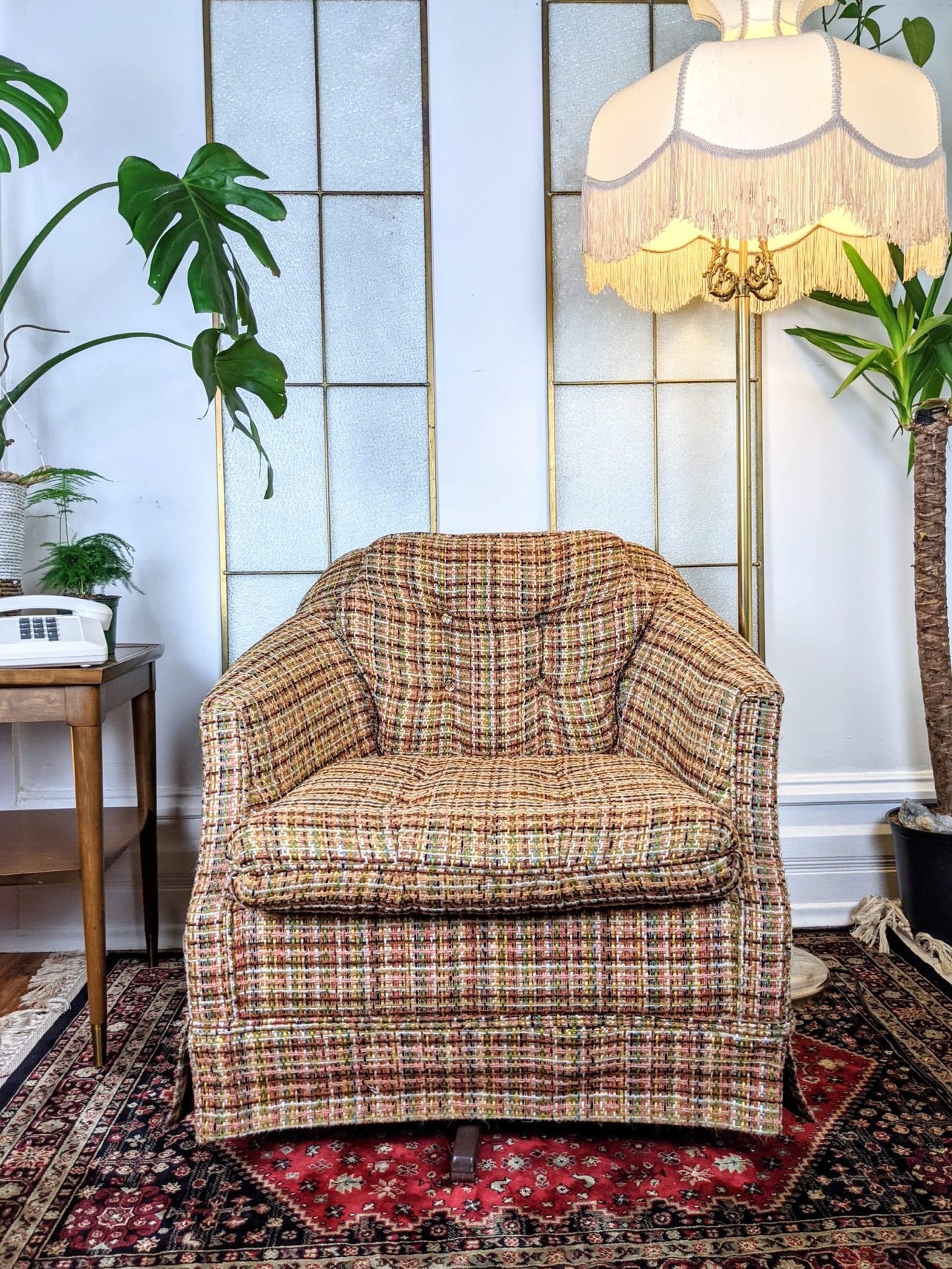 The Tyrone Tweed Chair