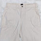 fatigue pants military army style patch pockets white retro style