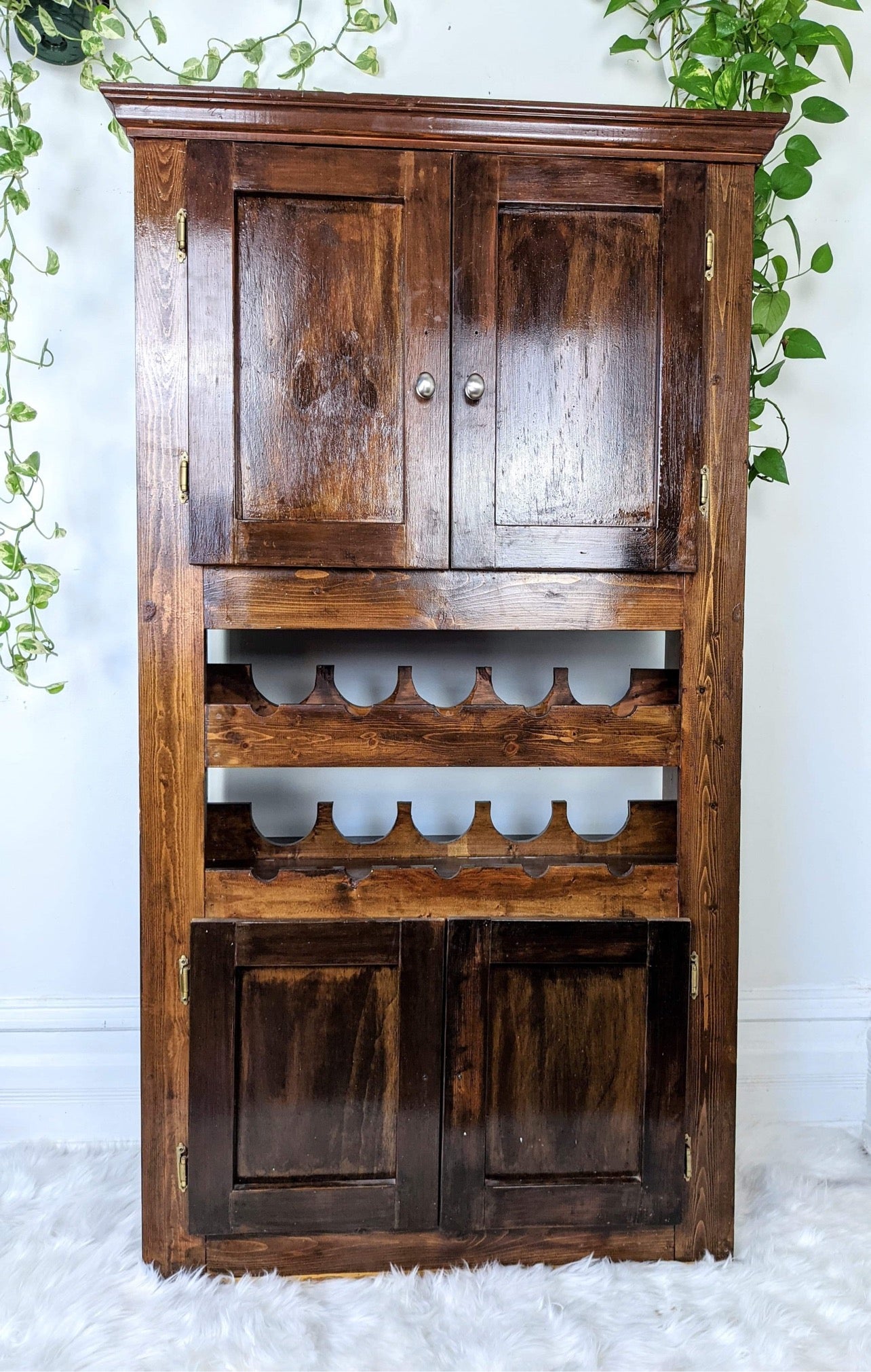 The Iroko Wine Cabinet
