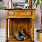 The Atlas Oak Hallway Table
