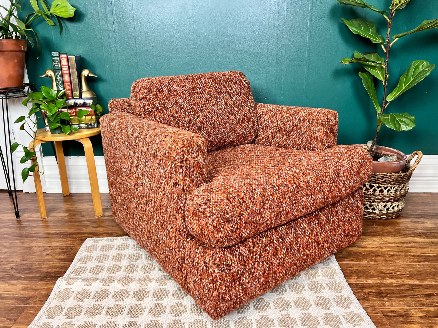 The Backgammon Sofa, Chair & Ottoman Set