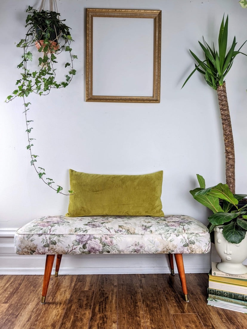 The Long Floral Ottoman