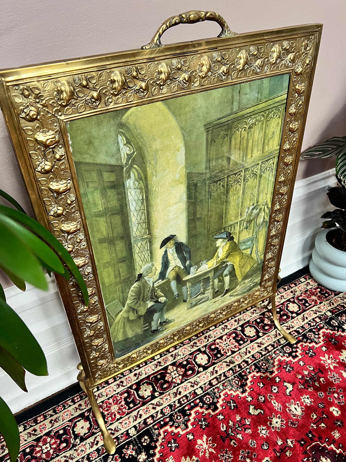 The Broseph Brass Draft Screen