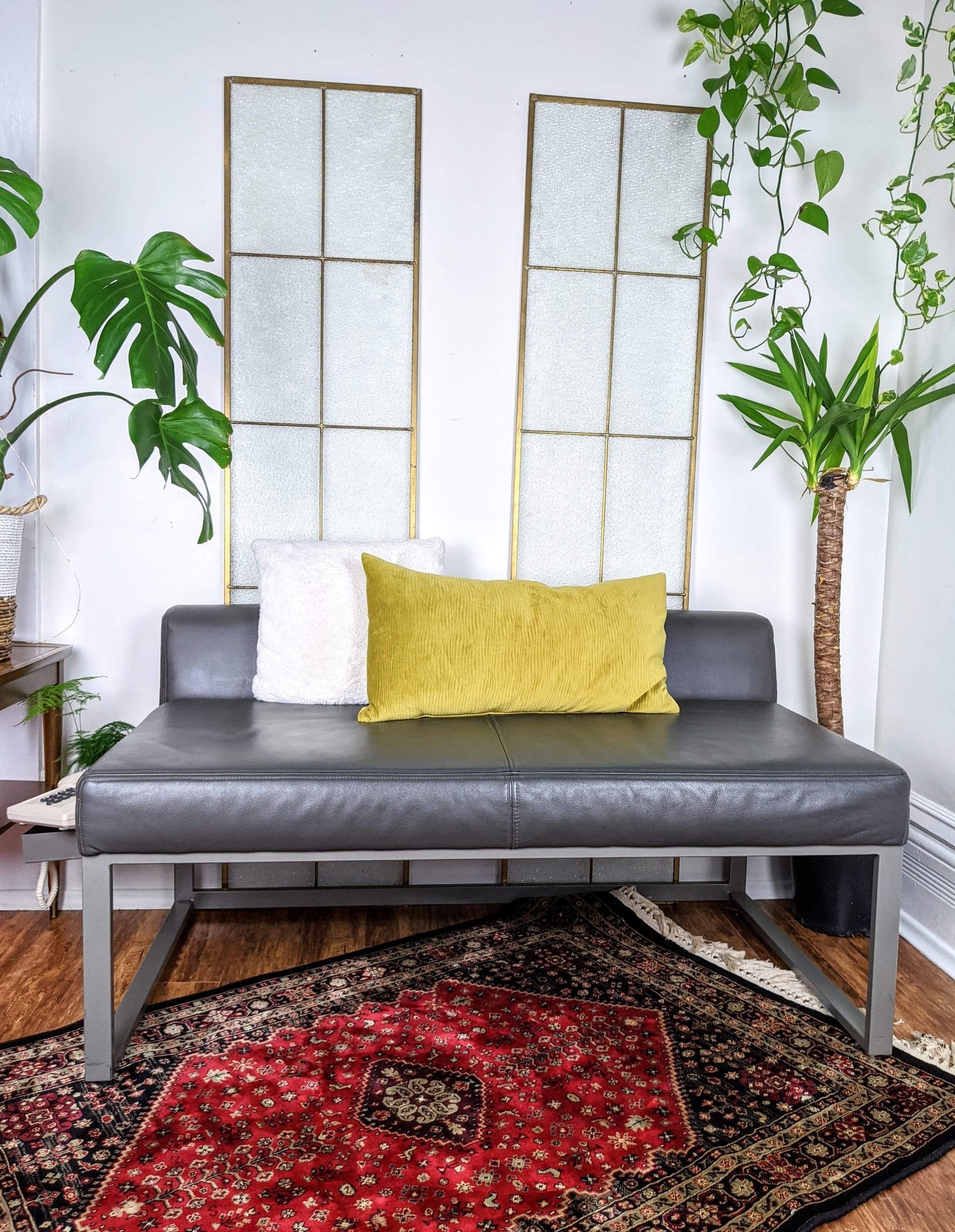 The Grey Aviator Sofa Bench