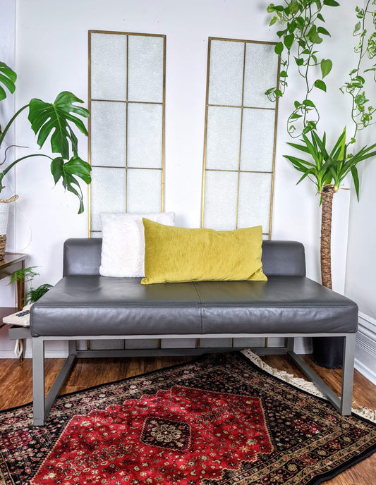 The Grey Aviator Sofa Bench
