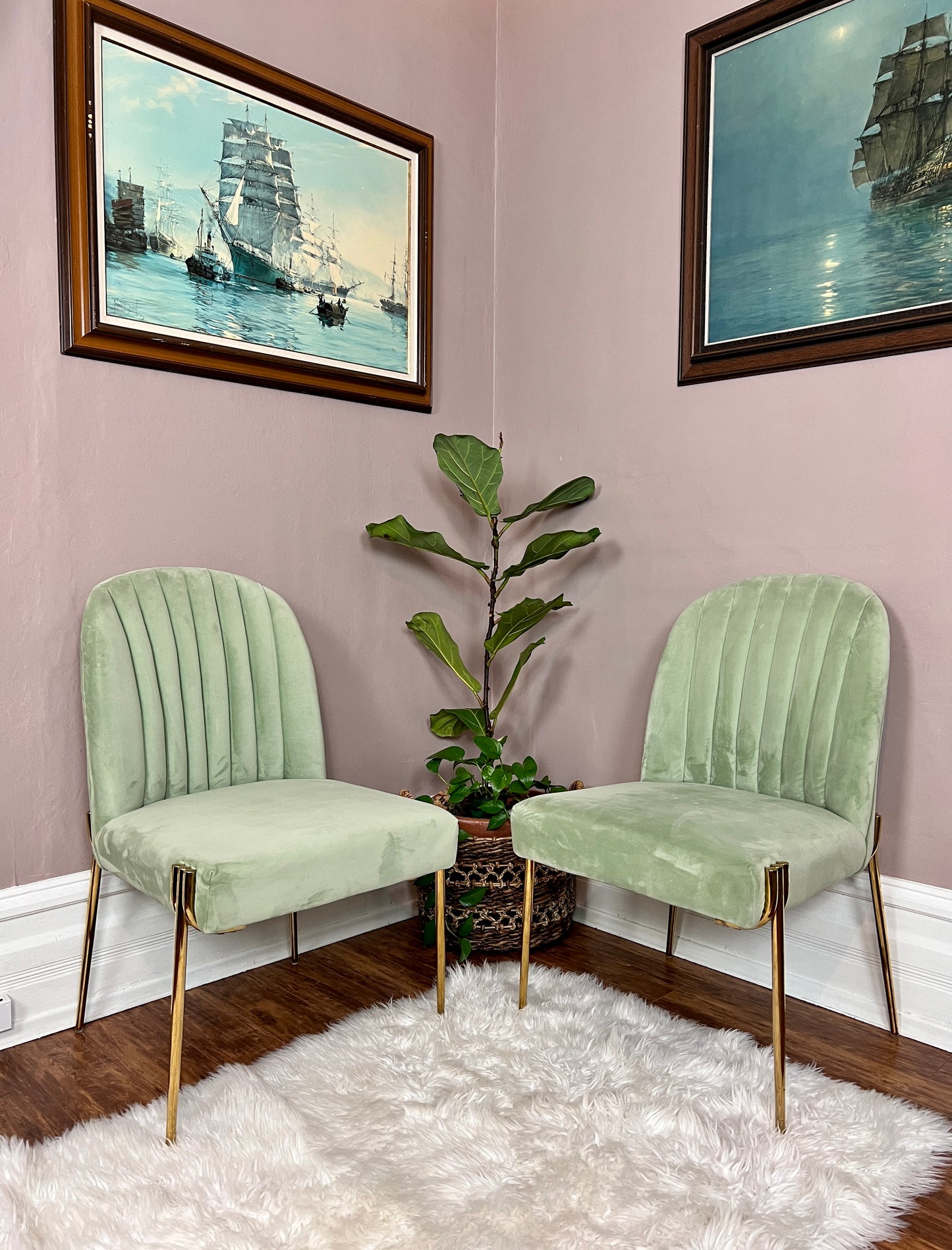 The Spearmint Chairs