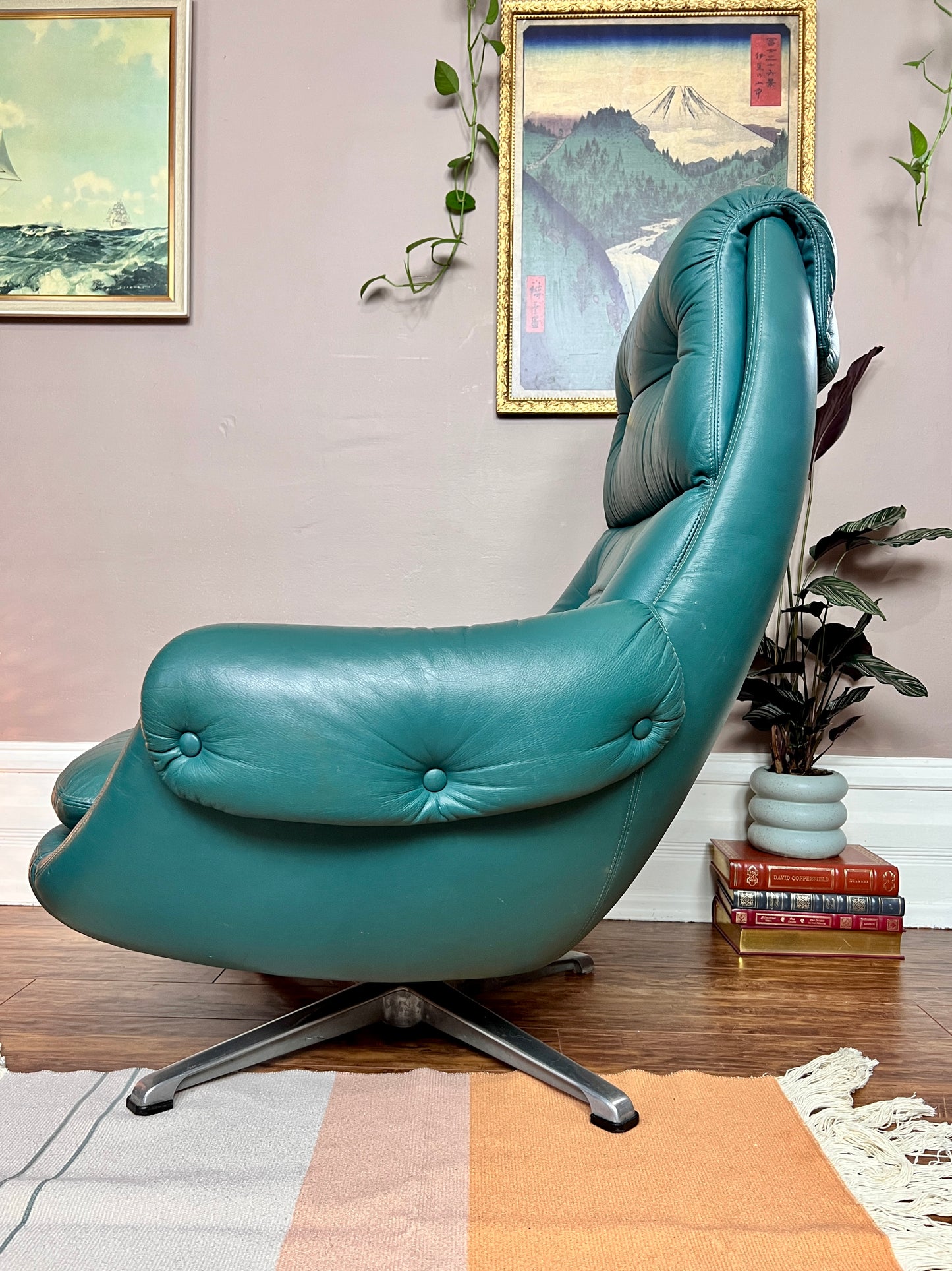 The Teal Armchair
