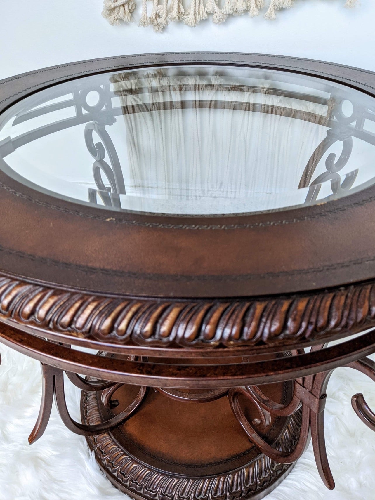 The Bronze Compass Table