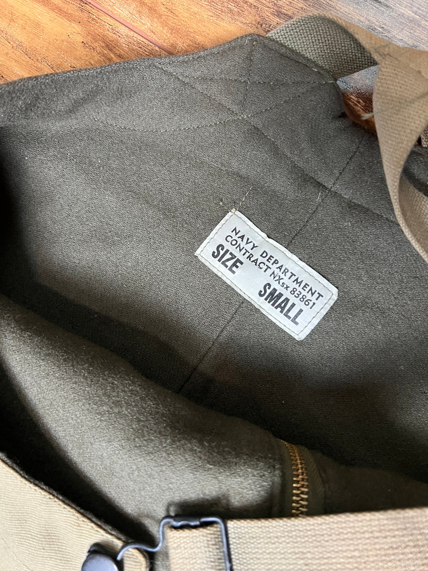 Vintage WW11 USN DECK OVERALLS