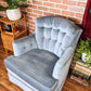 The Cozy Blue Armchair