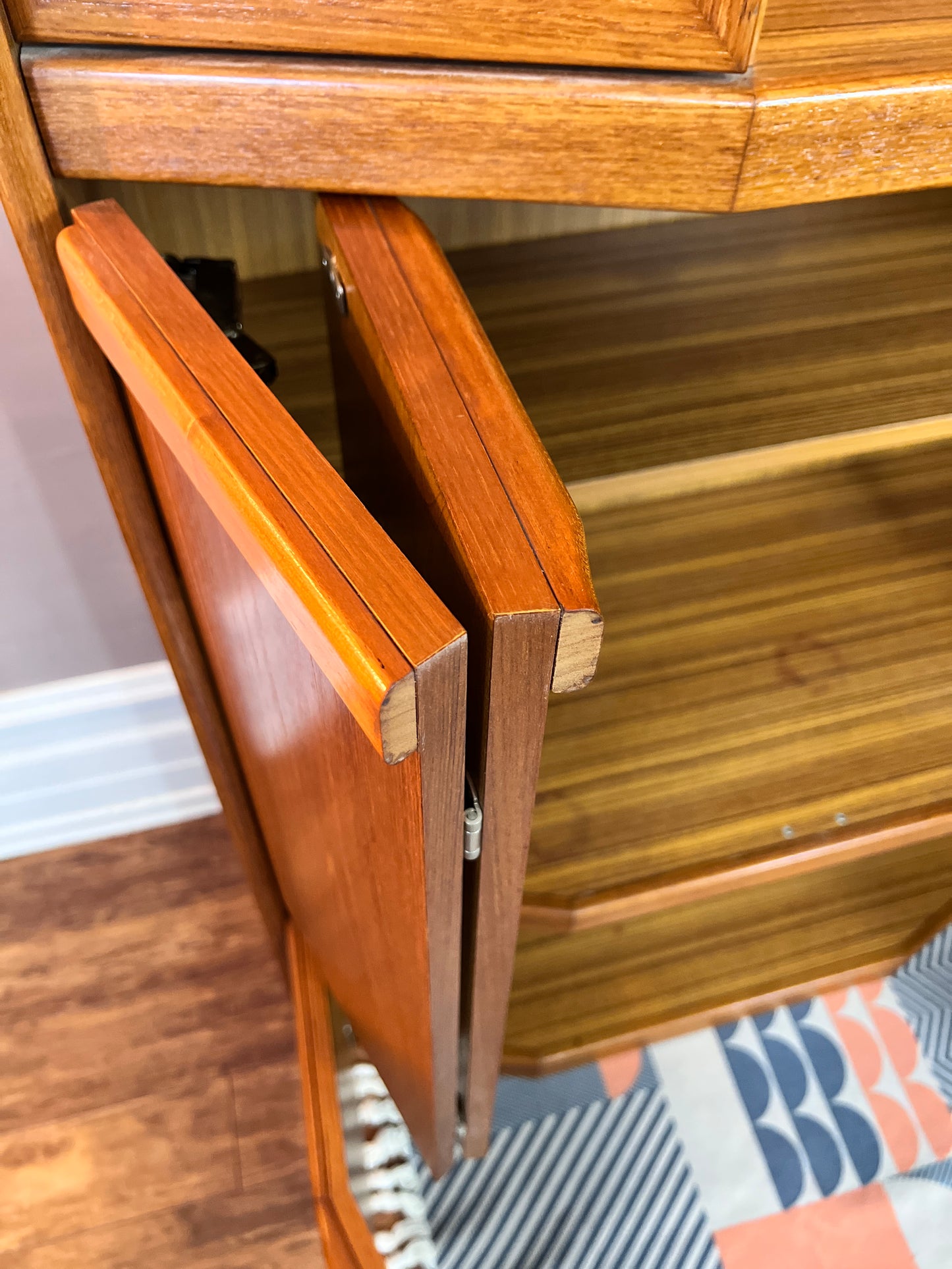 The Gibson Teak Cabinet