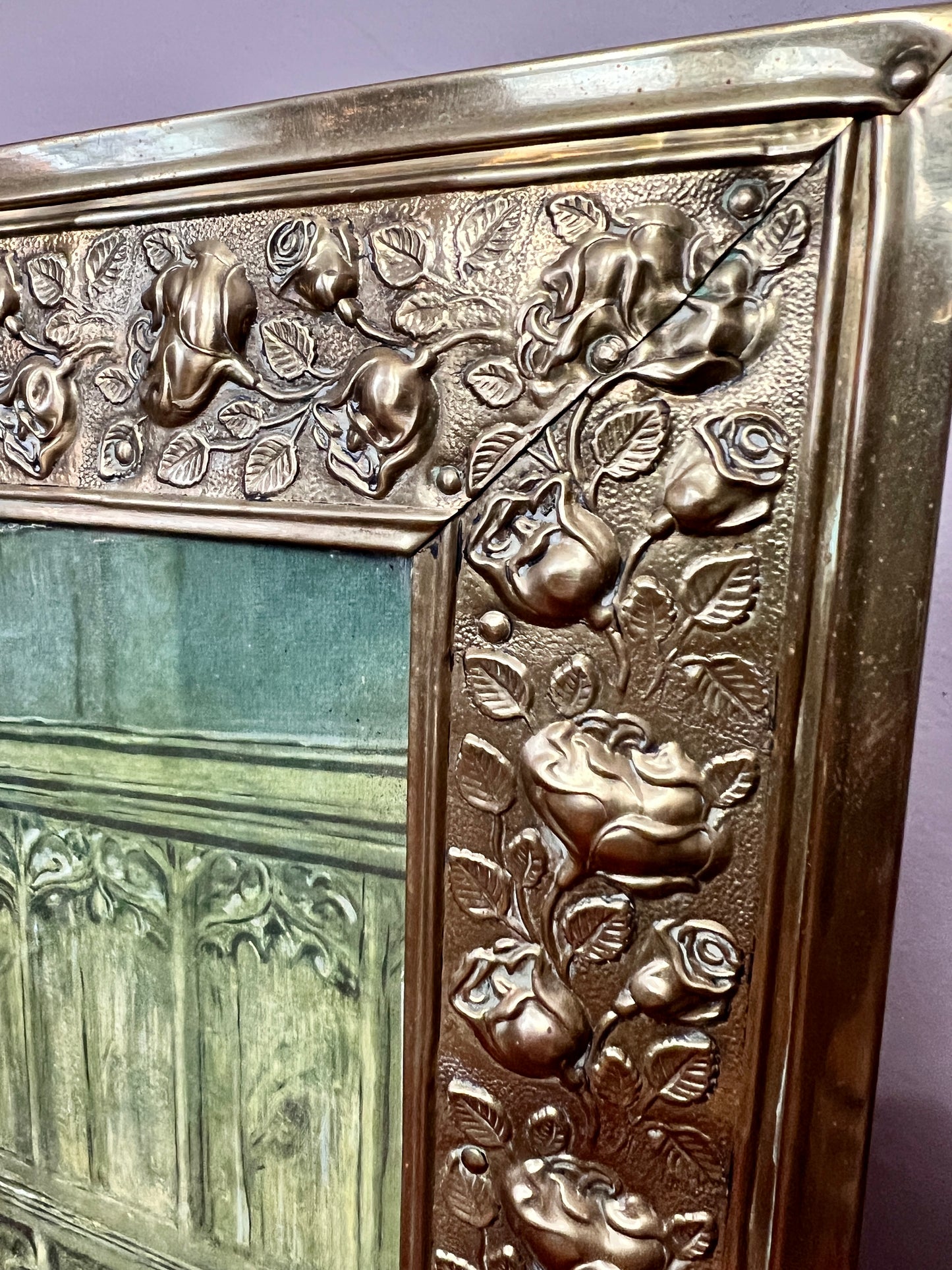 The Broseph Brass Draft Screen