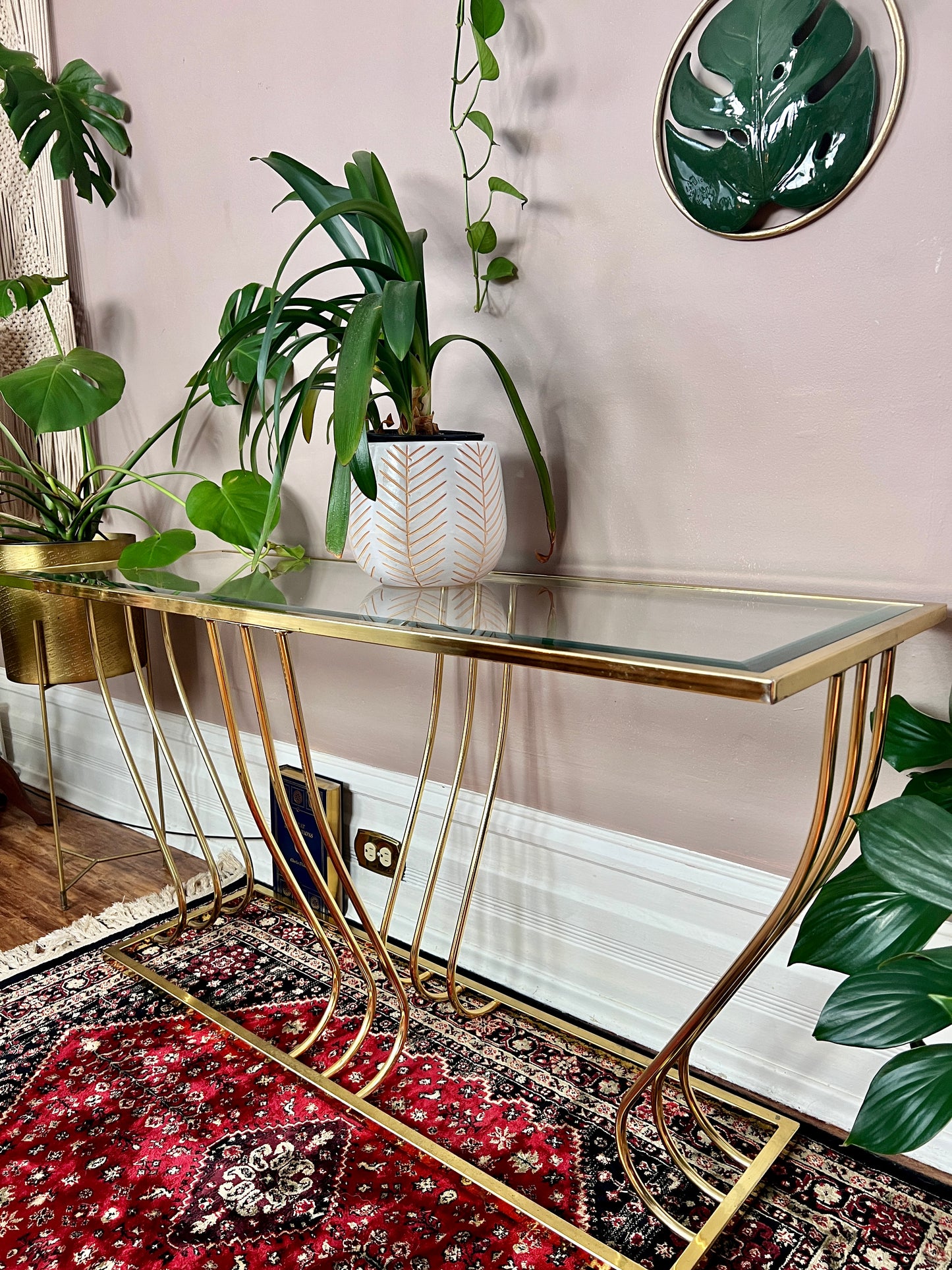 The Mandalay Brass Table