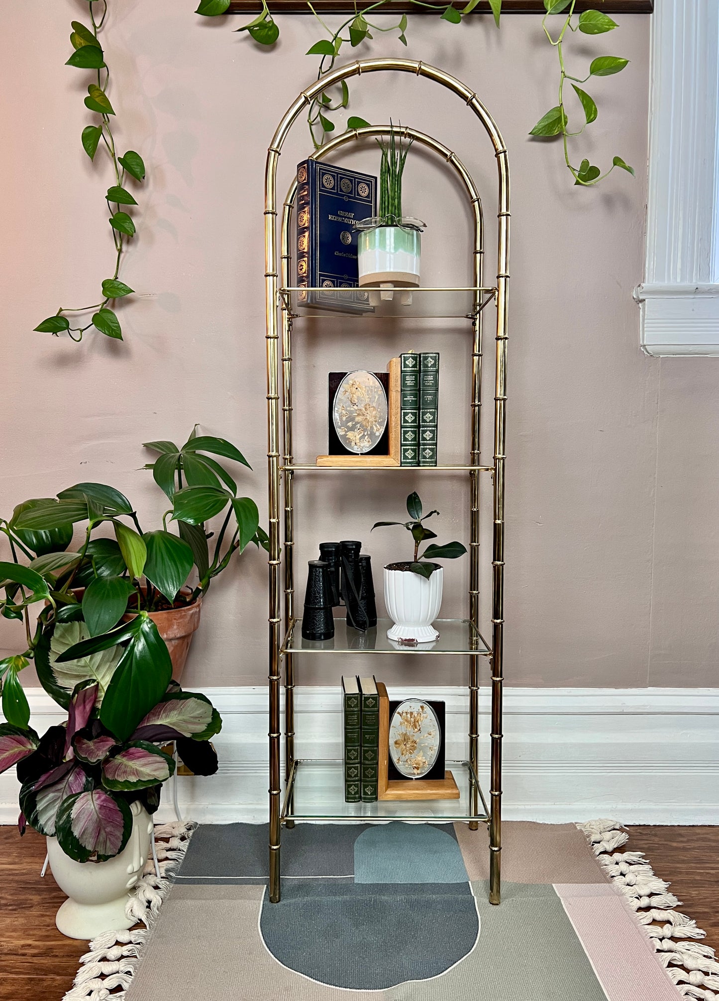 The Regency Brass Shelf