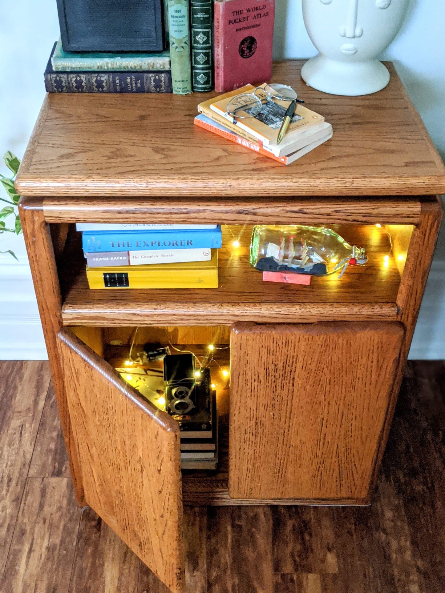 The Oscar Oak Cabinet