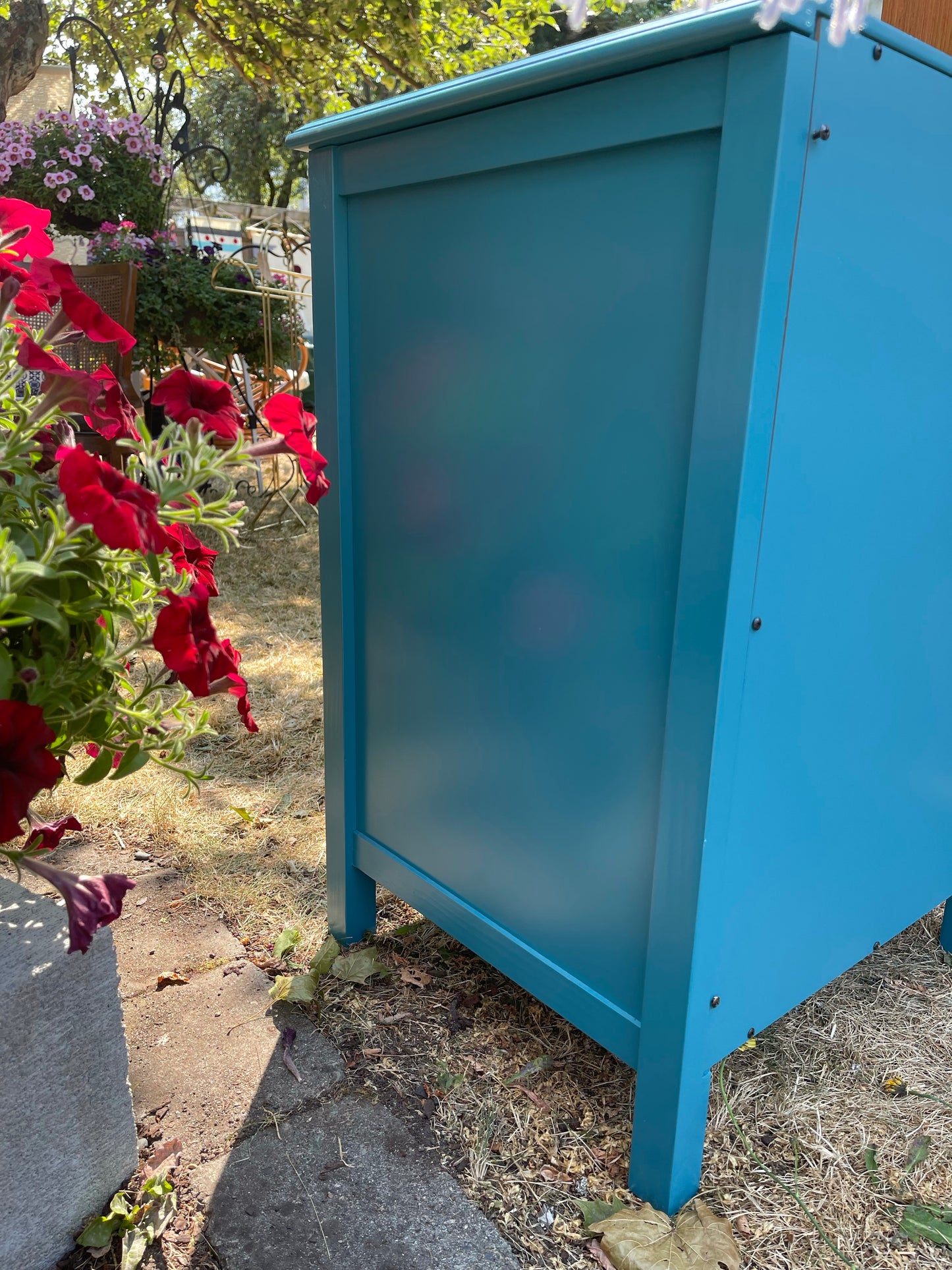 The Little Blue Cabinet