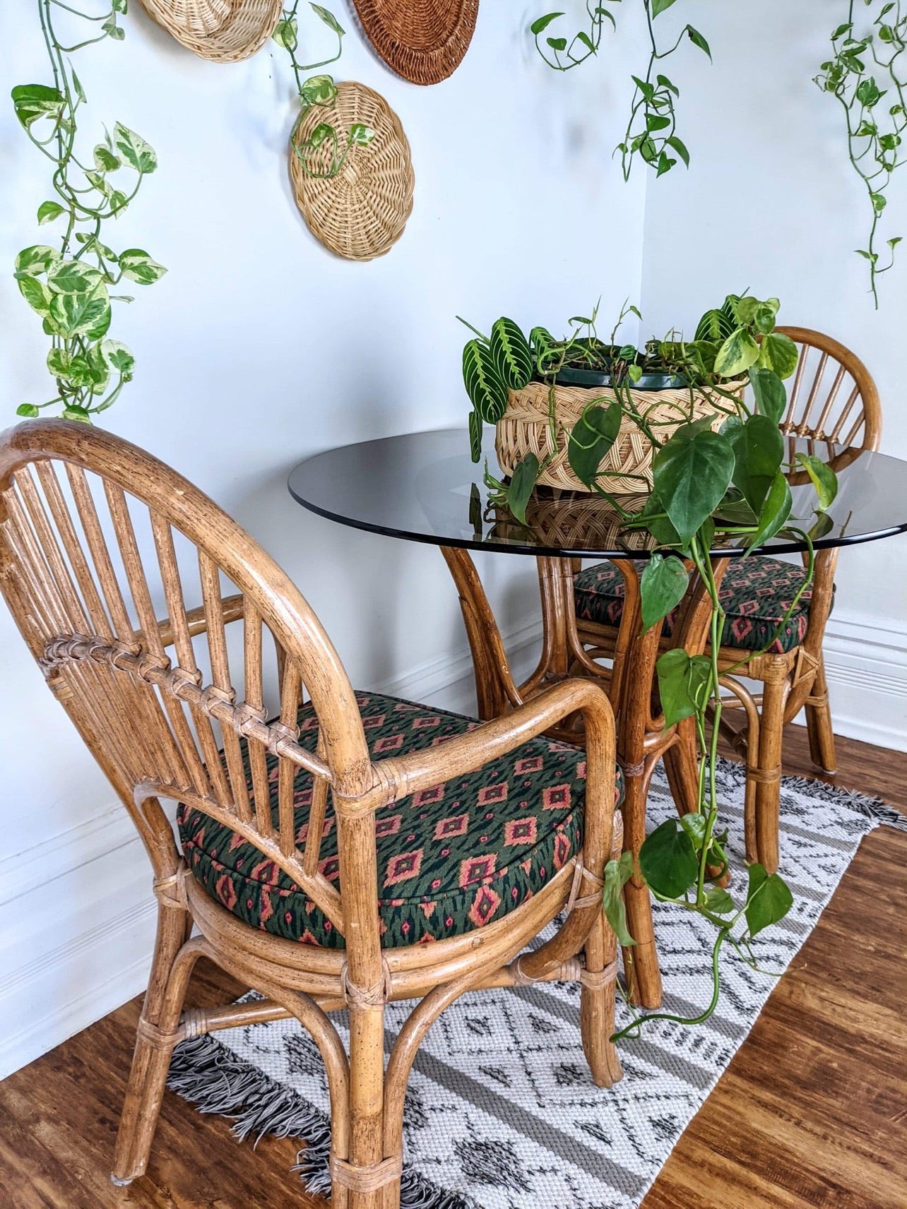 The Three Piece Rattan Set