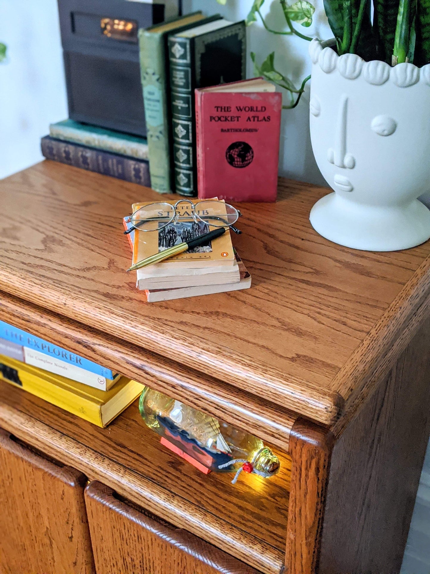 The Oscar Oak Cabinet