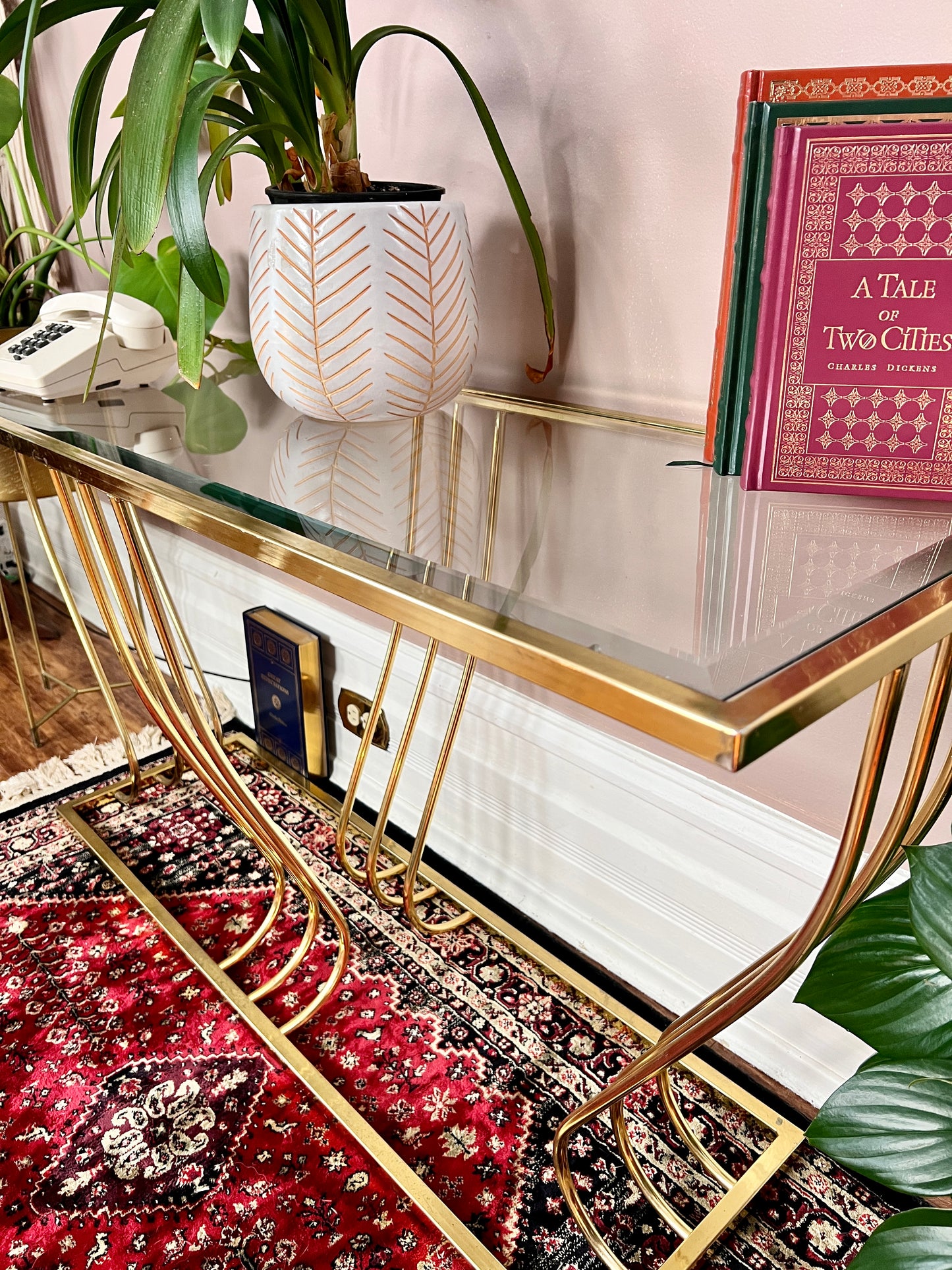 The Mandalay Brass Table