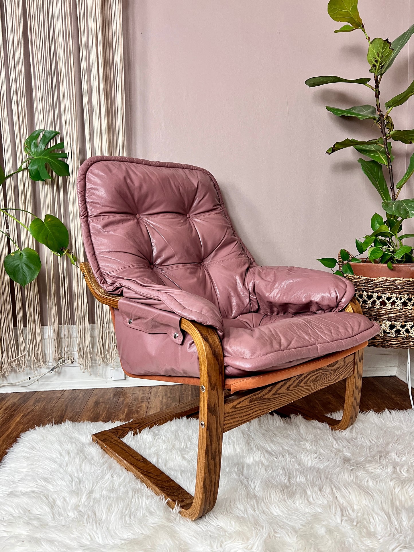 The Dusty Rose Armchairs