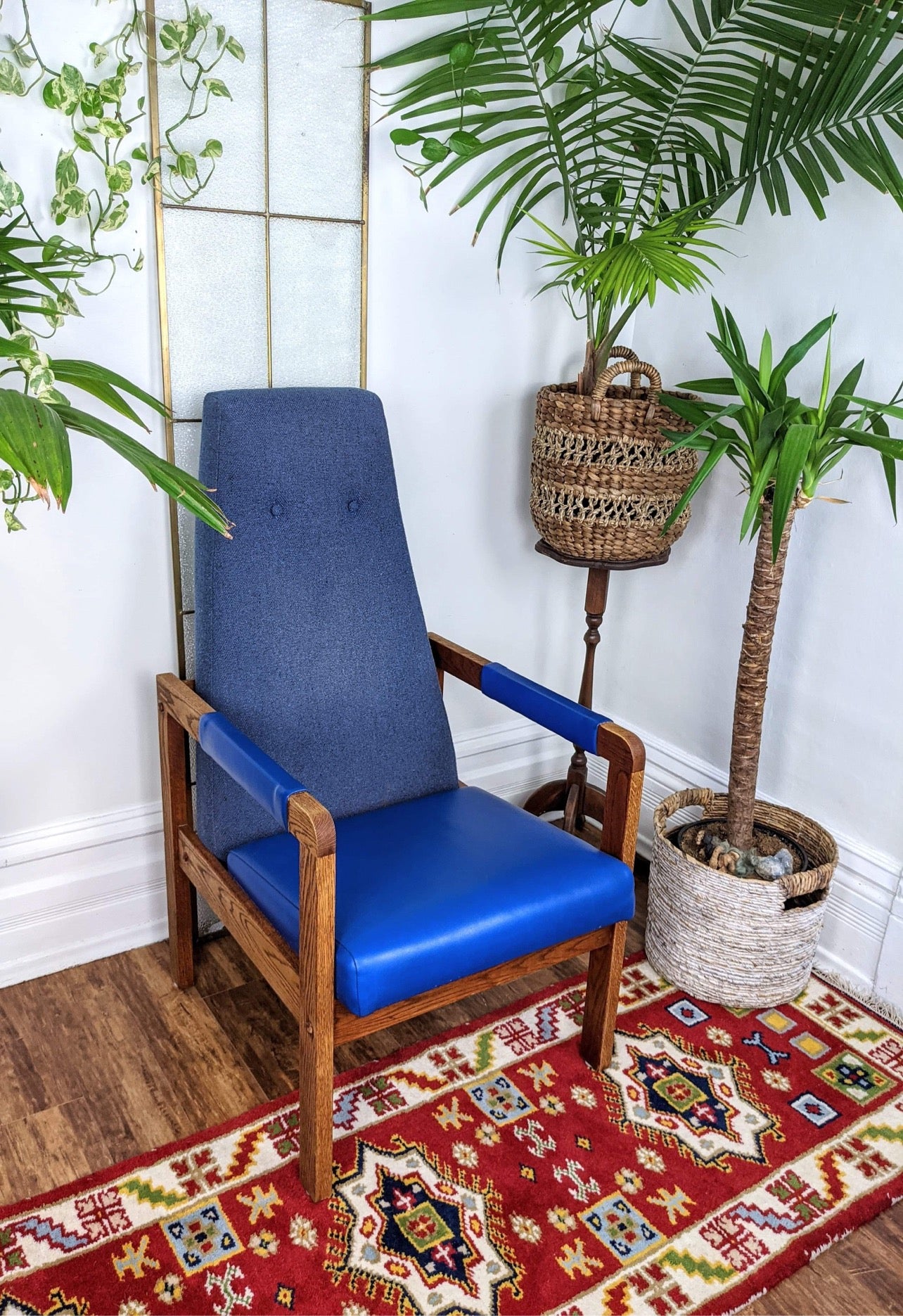 The Big Blue Armchairs