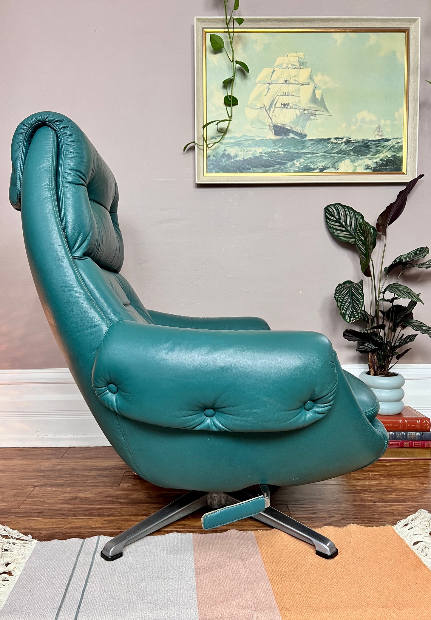 The Teal Armchair