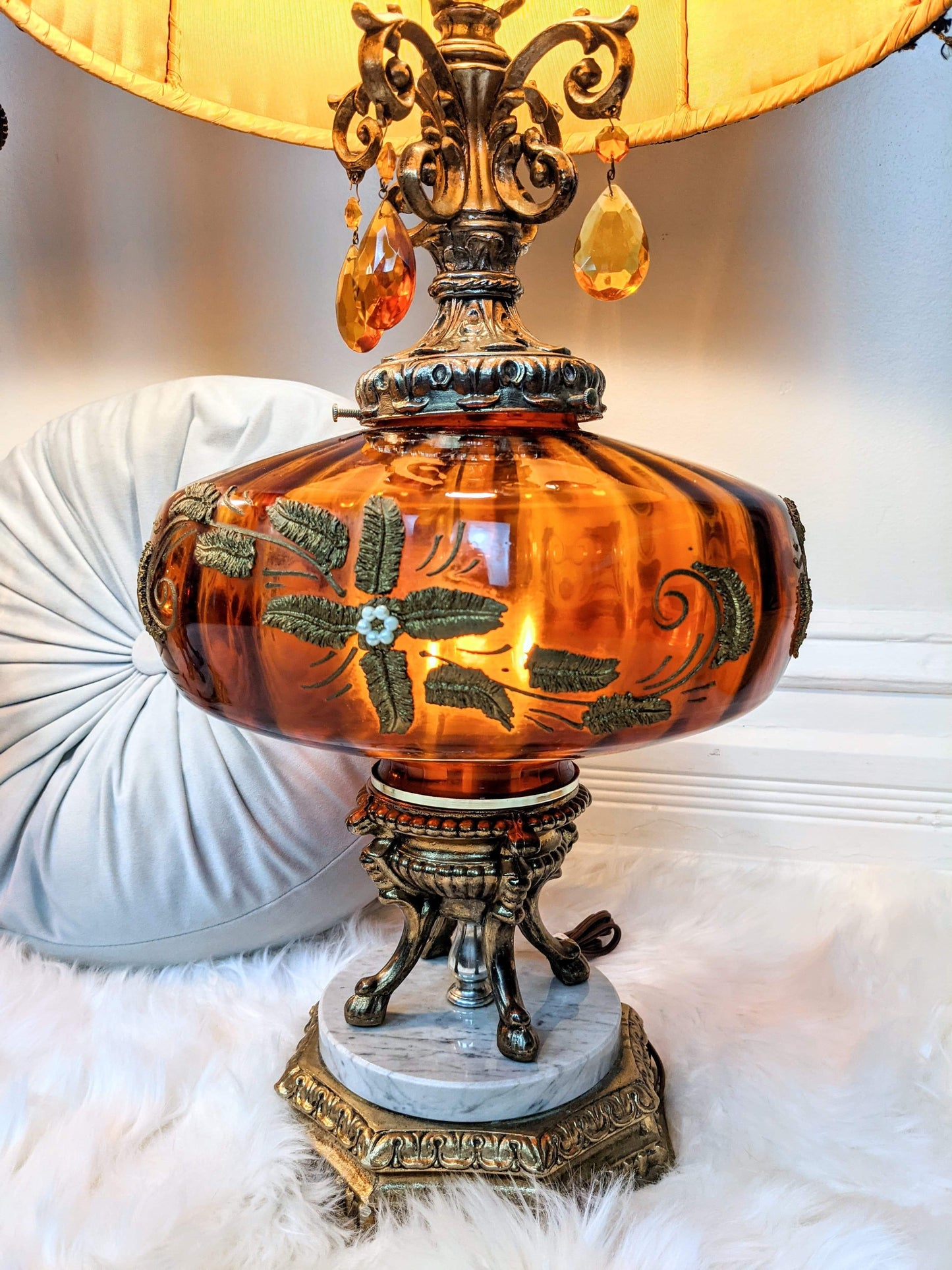 The Stunning Amber Lamps