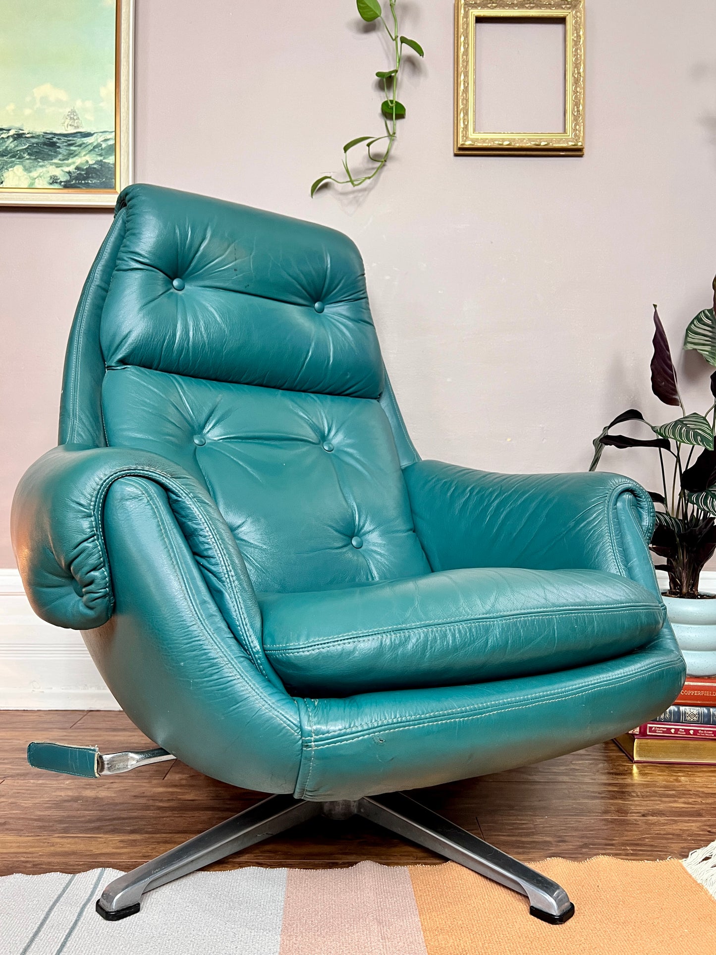 The Teal Armchair