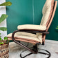 The Beige Leather Chair