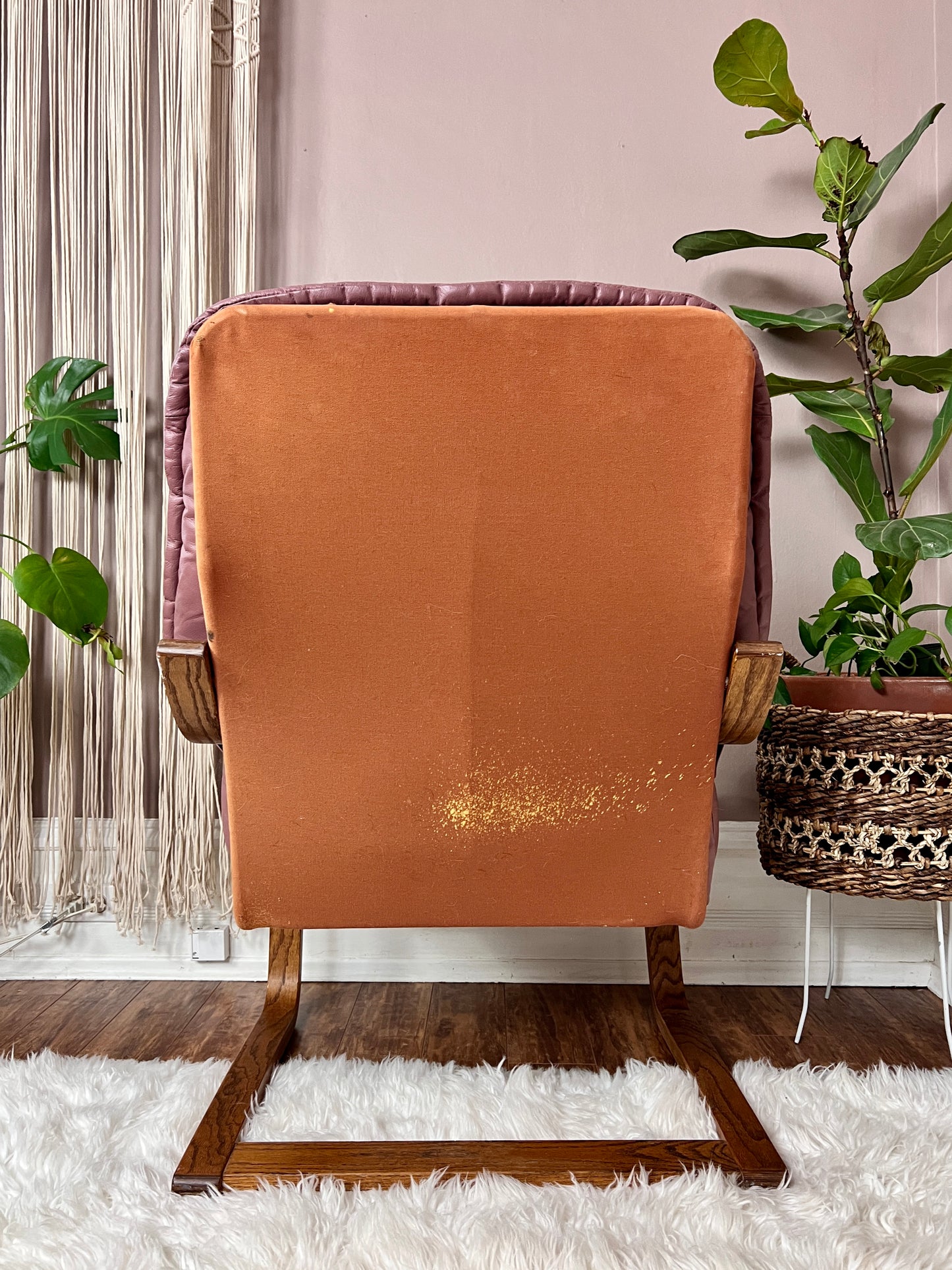 The Dusty Rose Armchairs