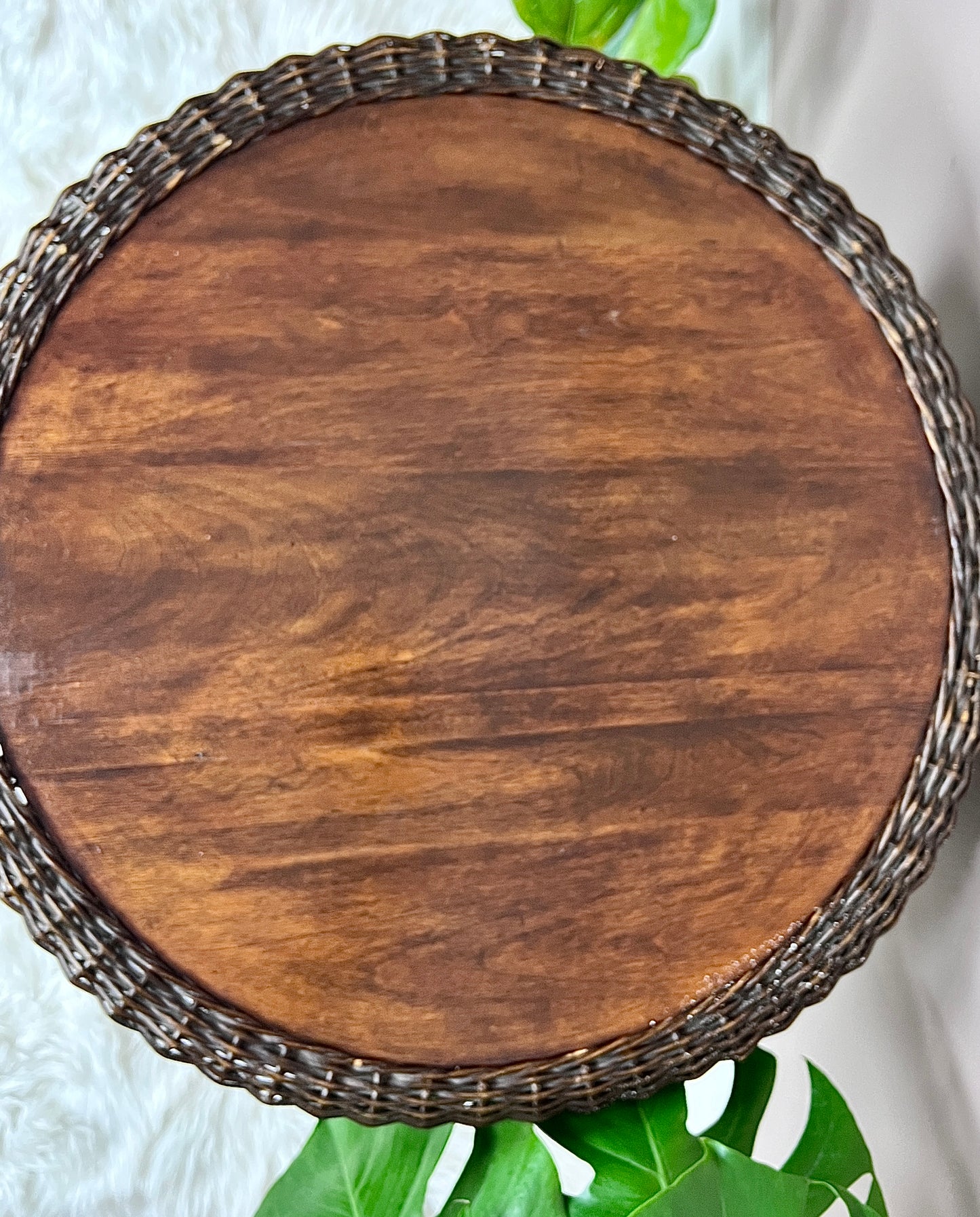 The Wimbley Wicker Table