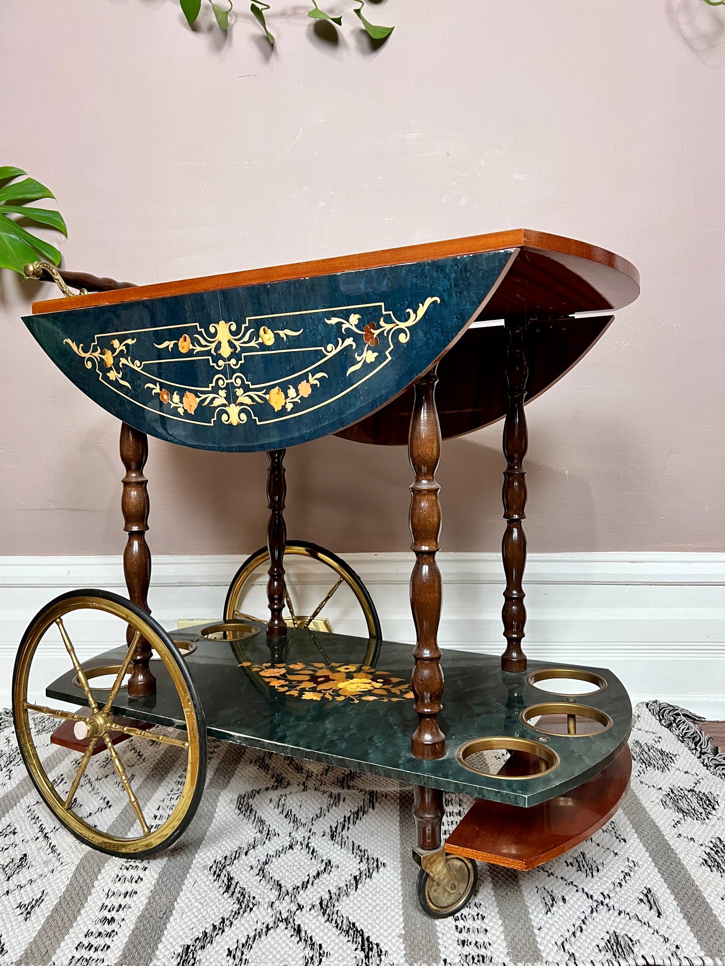 The Sorrento Bar Cart